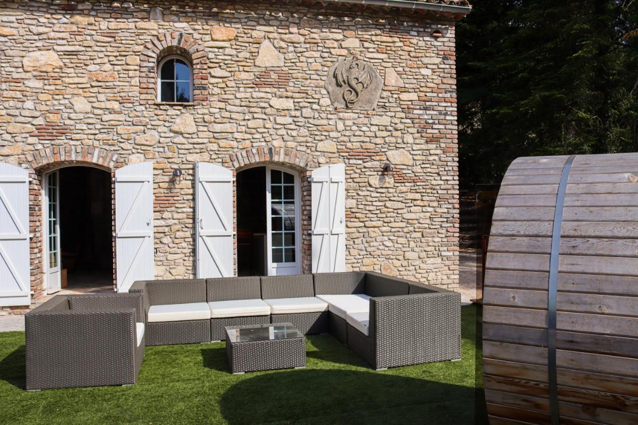 Mas Du Dragon - 8 Personnes- Ales-Anduze Villa Saint Jean du Pin Exterior photo